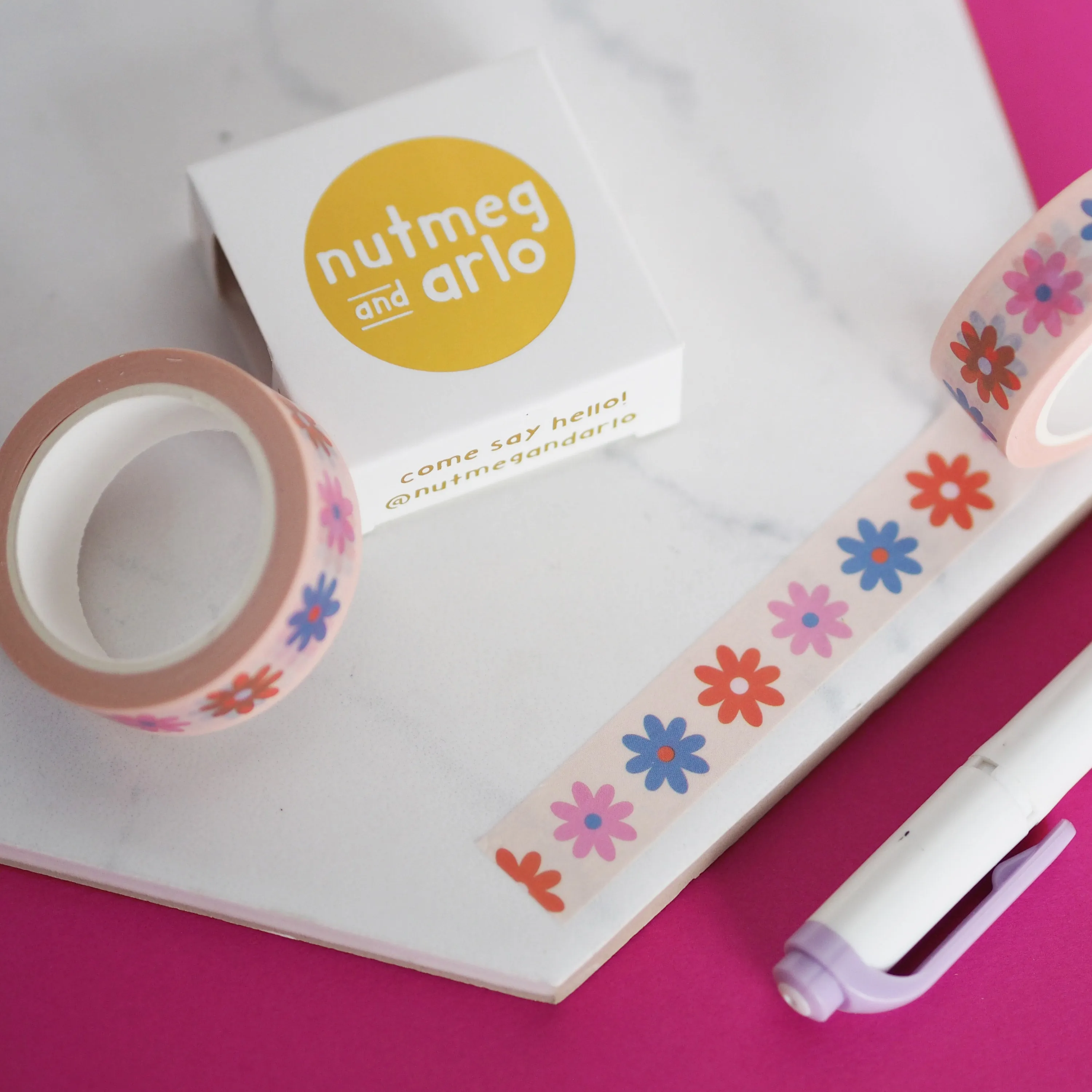 Dainty Flowers Washi Tape
