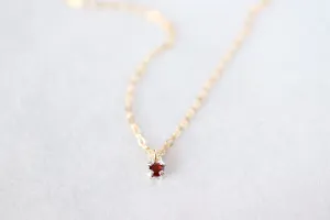 Dainty Gem Necklace