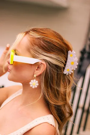 Daisy Cluster Claw Hair Clip