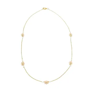 Daisy gold necklace