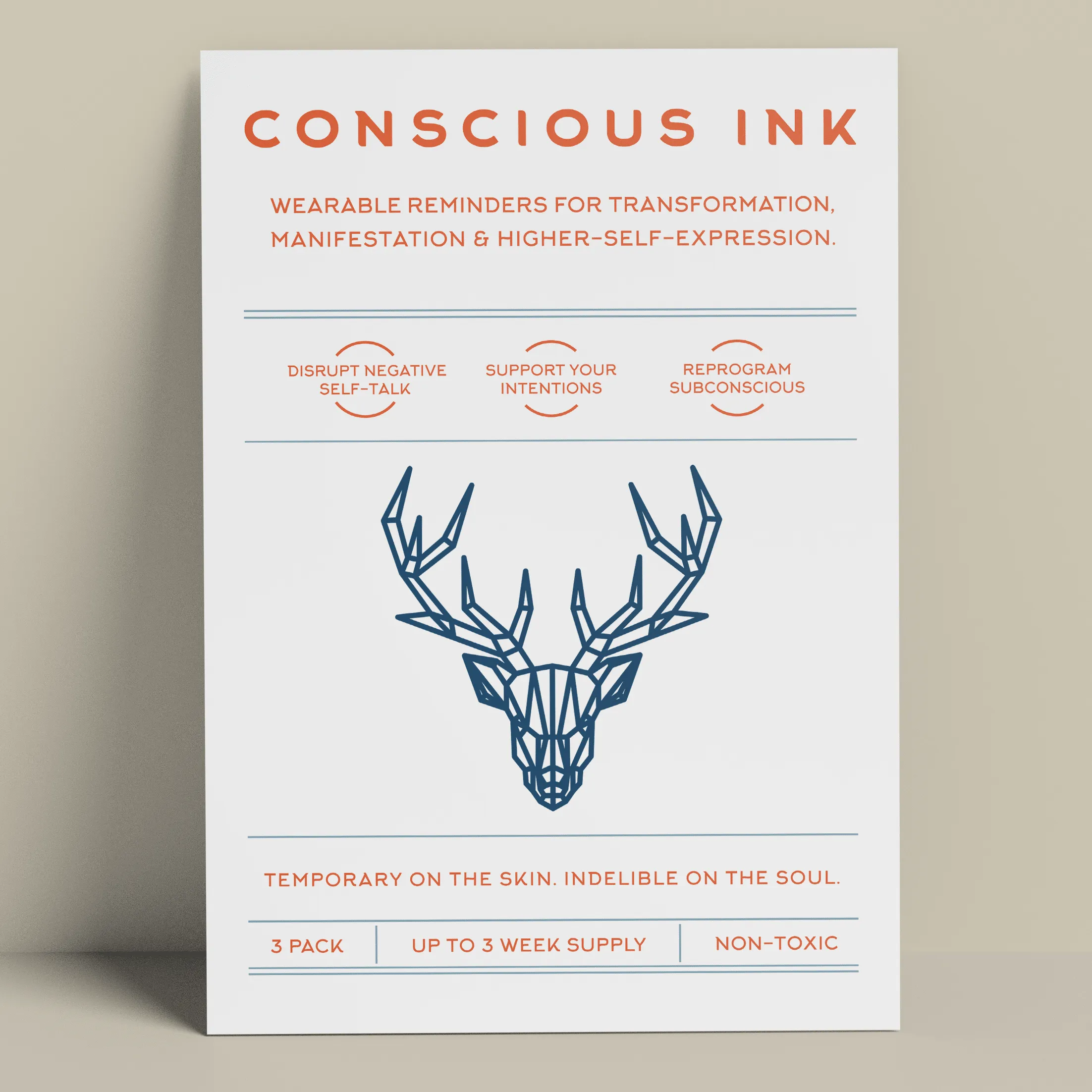 Deer Manifestation Tattoo