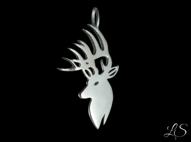 Deer necklace