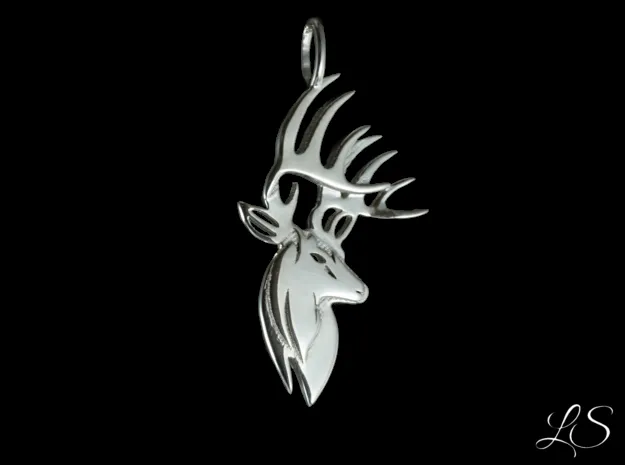 Deer necklace