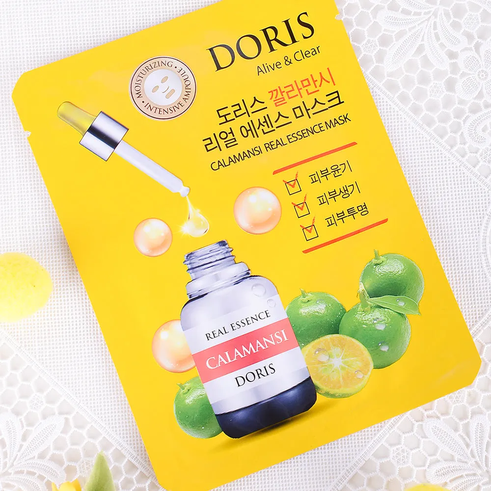 Doris Assorted Facial Essence Mask - 10 pack