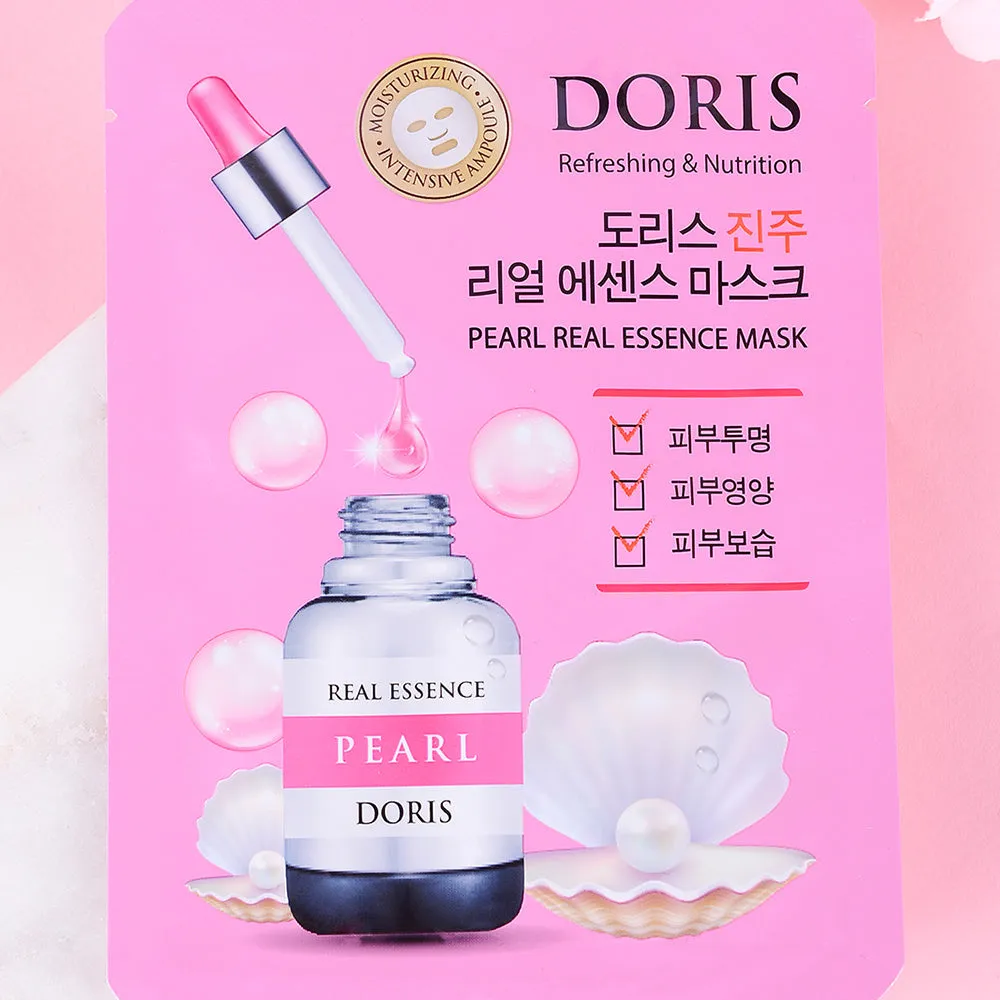 Doris Assorted Facial Essence Mask - 10 pack