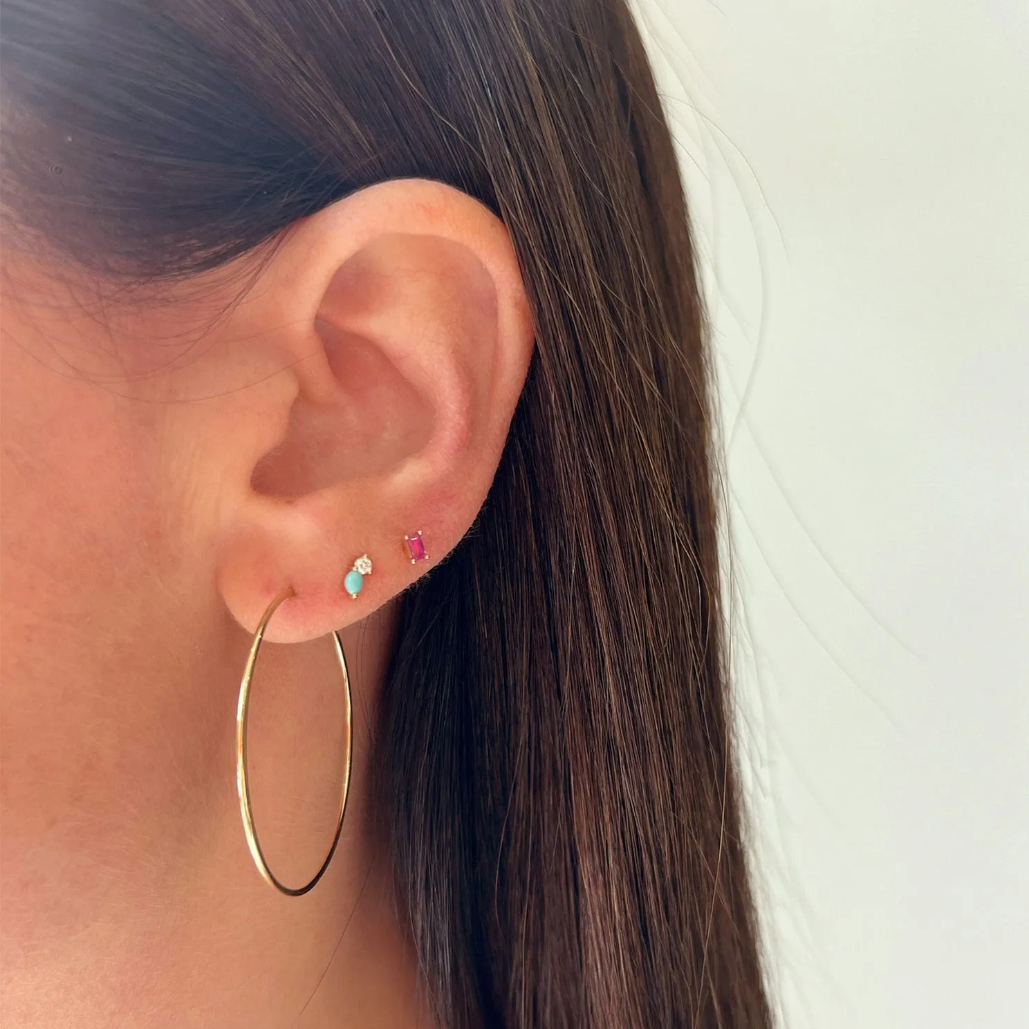 Double Treasure Stud Earring