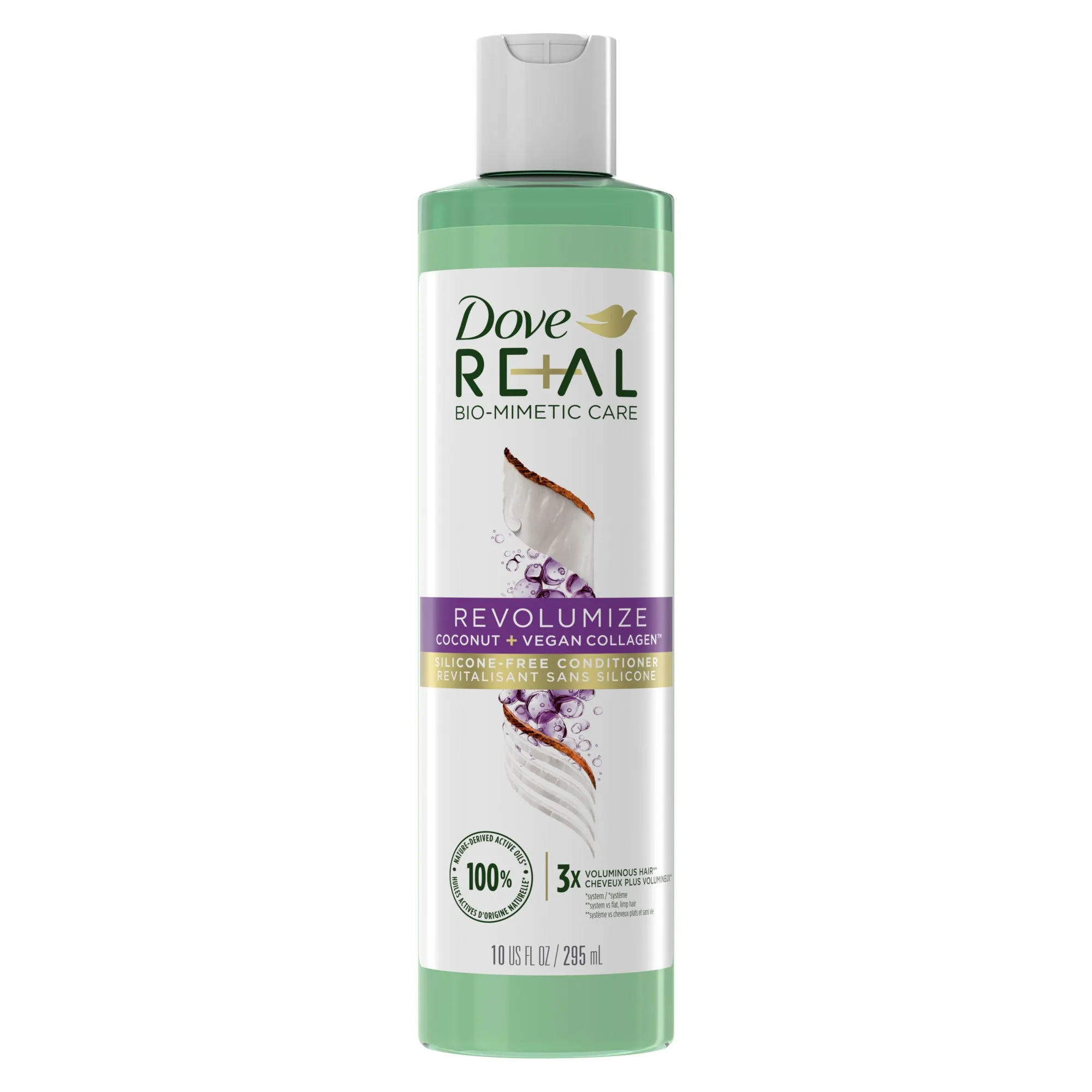 Dove RE AL Bio-Mimetic Care Revolumize Conditioner 295ml