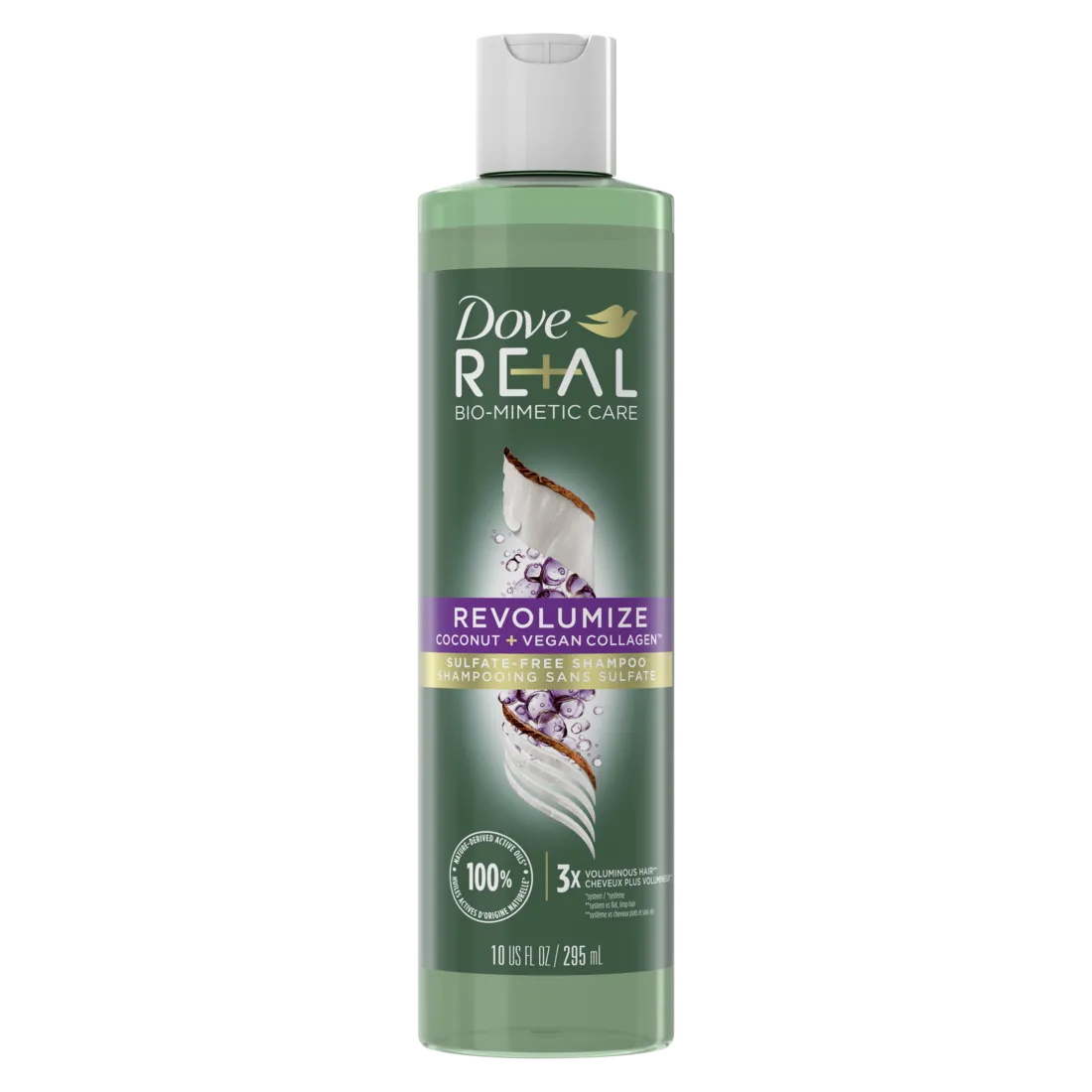 Dove RE AL Bio-Mimetic Care Revolumize Shampoo 295ml
