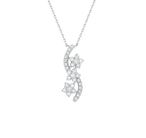 Drizzle 0.49ct Lab Grown Diamond Necklace <br> NL-00342WHT
