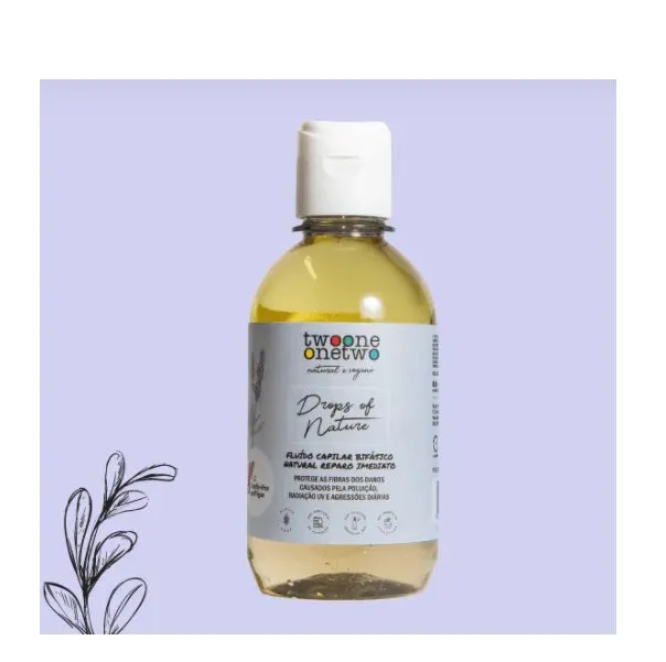 Drops of Nature Lavender Chamomile Vegan Biphasic Oil 250ml - Twoone Onetwo