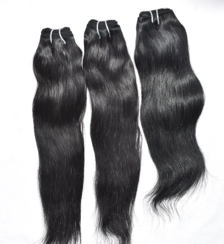 Dye Black 22" inch Straight hair 1 bundle