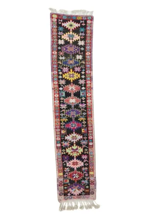 'Eclipse' Vintage Turkish Runner - 2'7'' x 11'11''