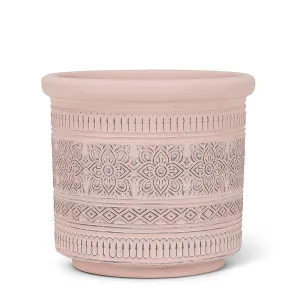 Embossed Band Planter-5"H