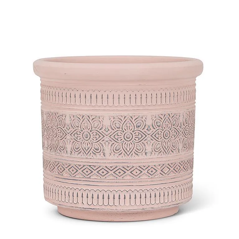 Embossed Band Planter-5"H