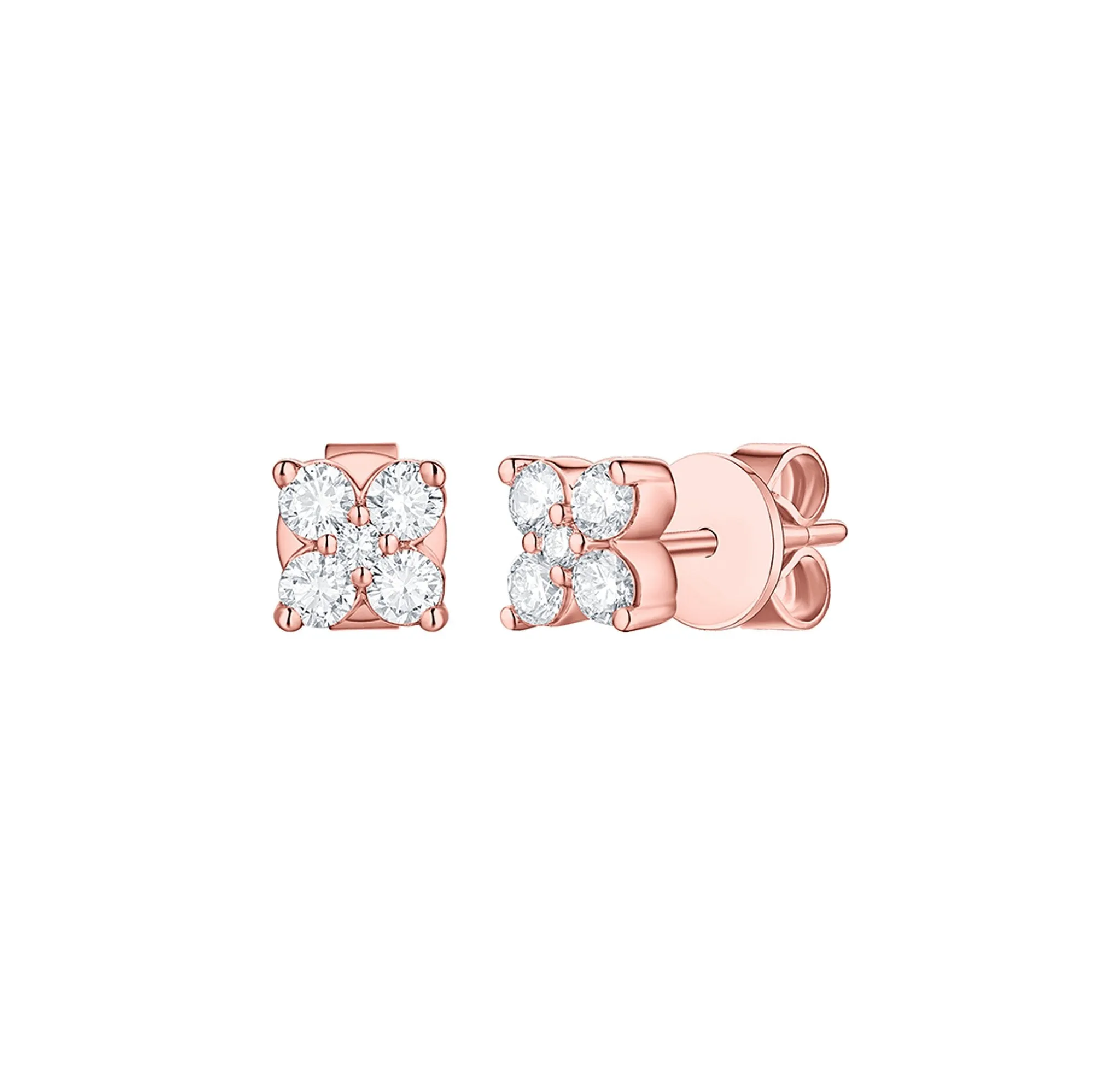 Essentials 0.43ct Petite Earrings <br> E-00407WHT