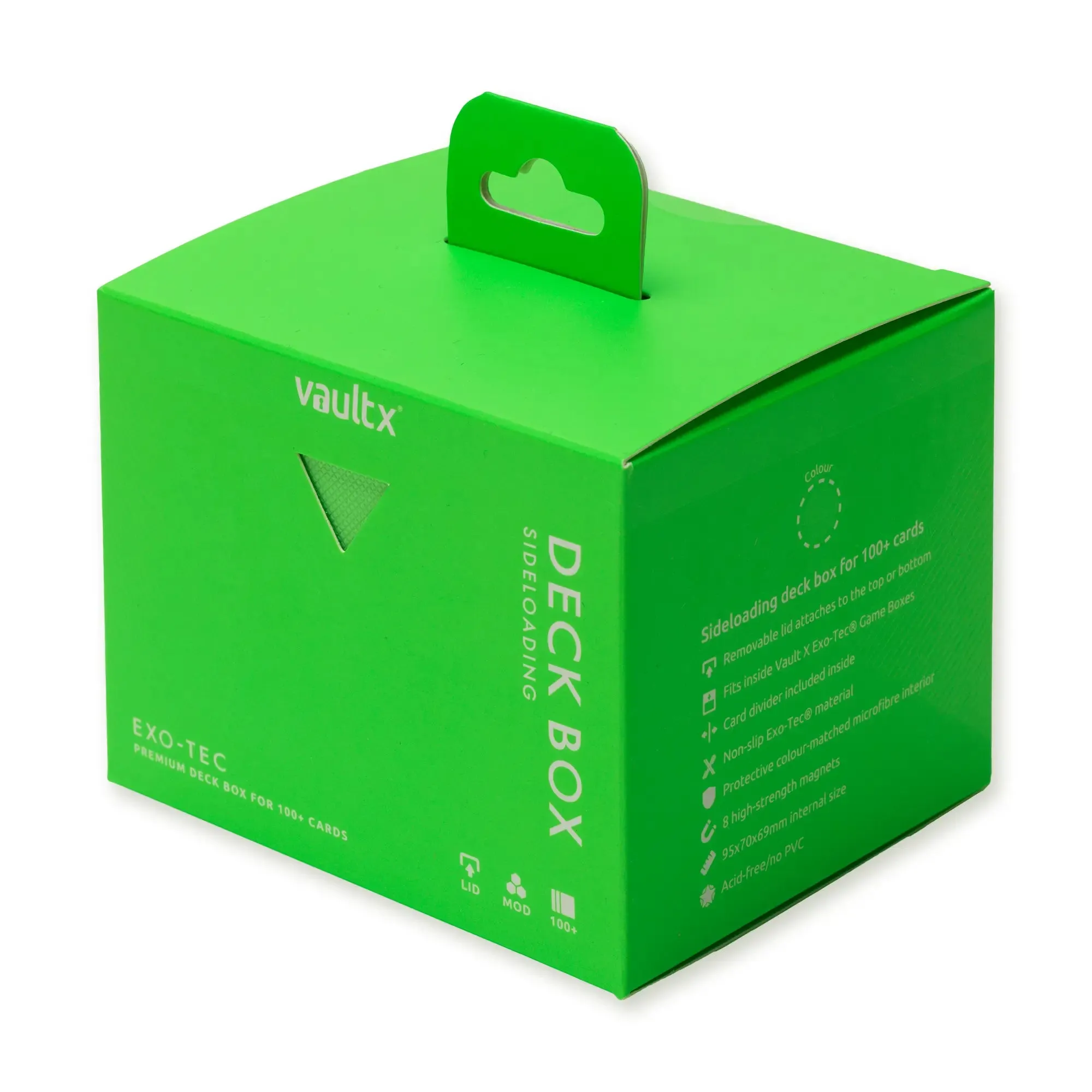 Exo-Tec® Sideloading Deck Box 100  Neon Green