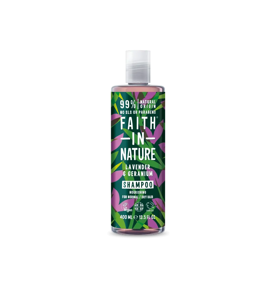 Faith In Nature Lavender & Geranium Shampoo 400ml