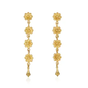 Florentin - Old world inspired Flower Earrings