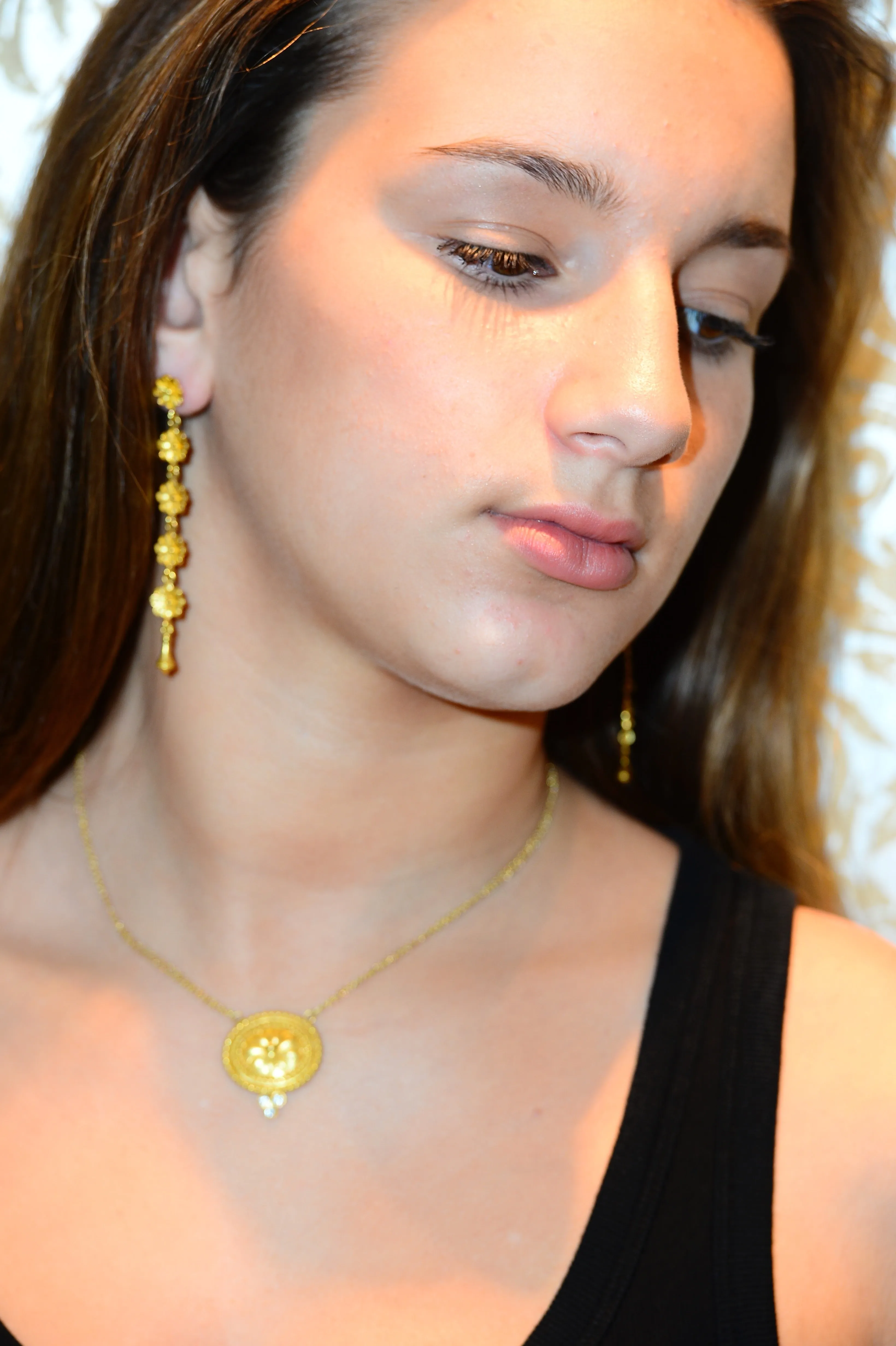 Florentin - Old world inspired Flower Earrings