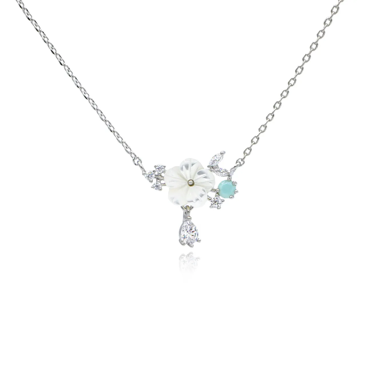 Flower Bouquet Necklace