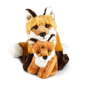 Fox Parent & Cub Set