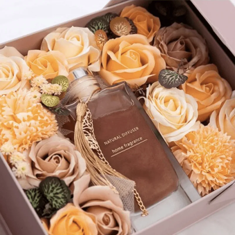 Fragrance Flower Gift Set - Aromatherapy With Floral Fragrance