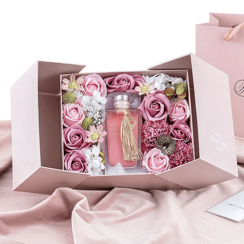 Fragrance Flower Gift Set - Aromatherapy With Floral Fragrance