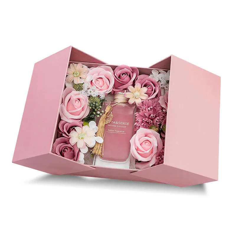Fragrance Flower Gift Set - Aromatherapy With Floral Fragrance