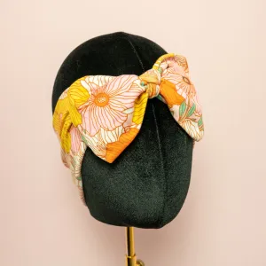 Frances Floral Top Knot Headband
