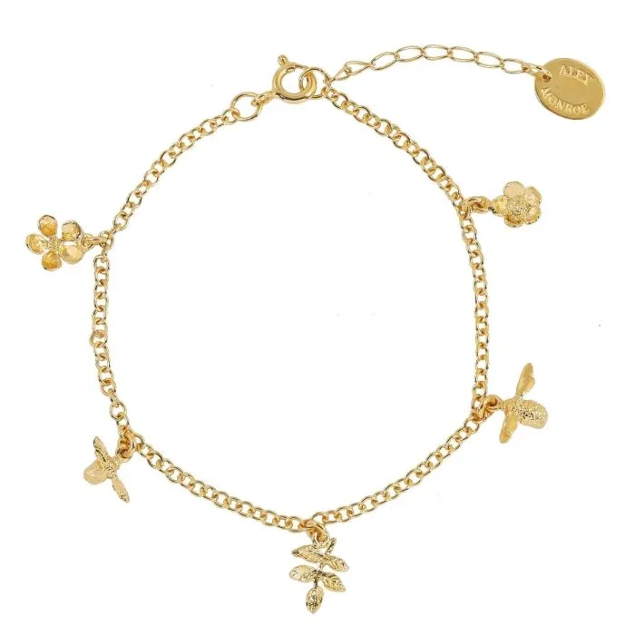 Garden Gathering Charm Bracelet