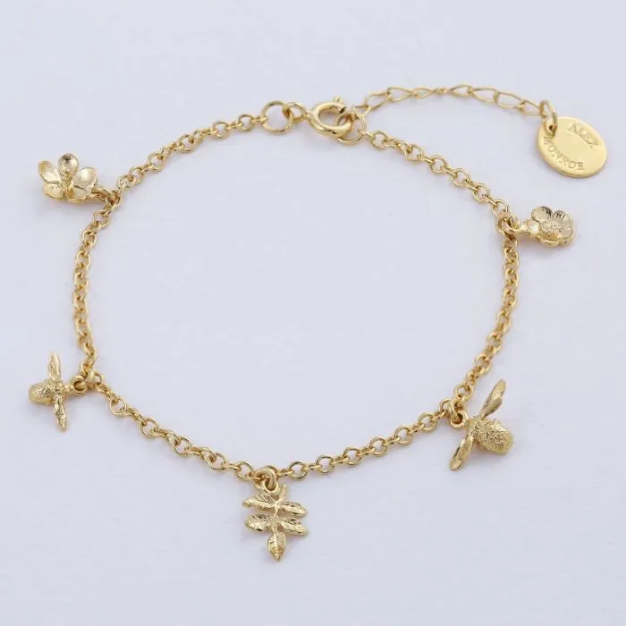 Garden Gathering Charm Bracelet