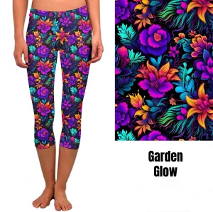 Garden Glow Leggings with Pocket Full Length