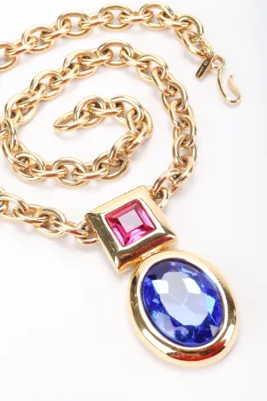 Gemstone Chain Pendant