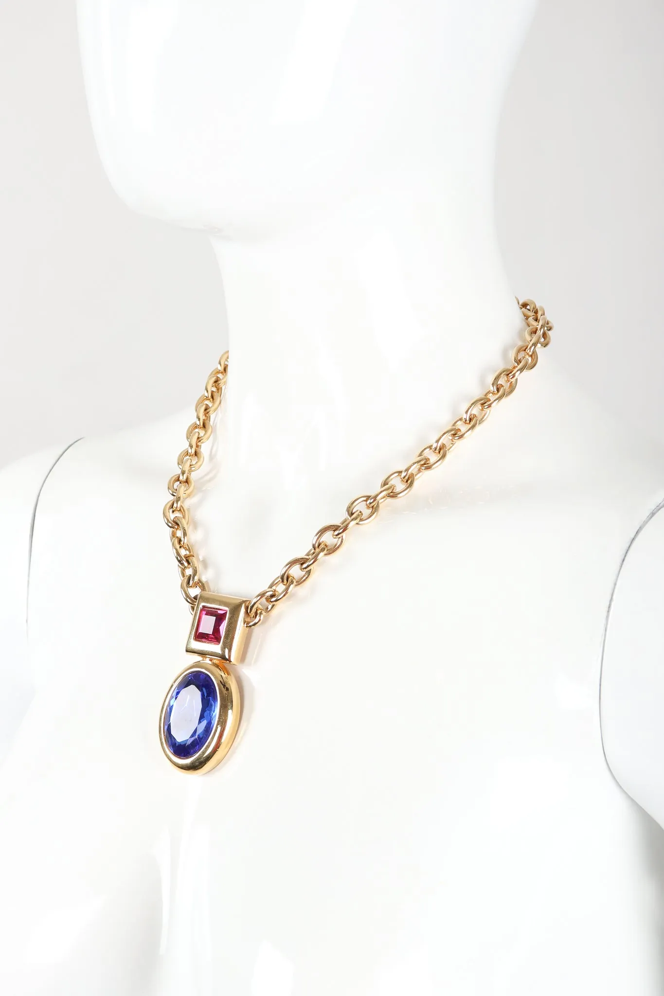 Gemstone Chain Pendant