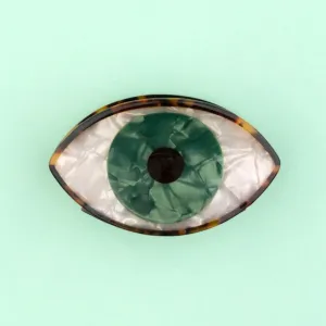Green eye hair claw