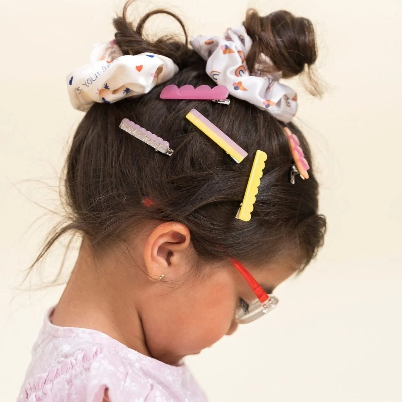 Haarclip 3er Set "Waves Retro"
