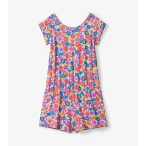 Hatley Retro Floral Romper - White