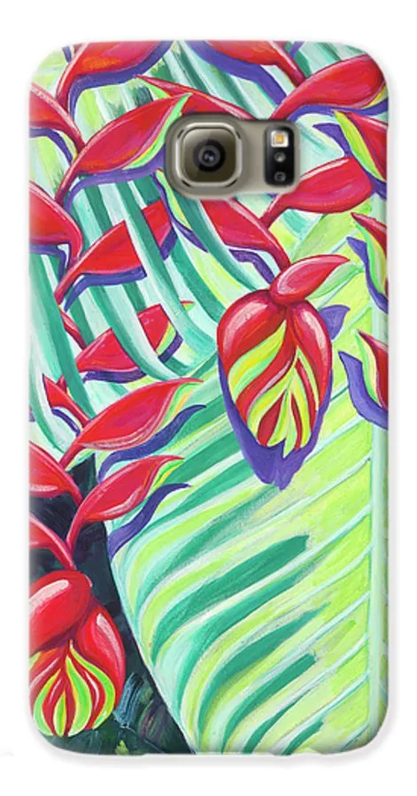 Heliconia Weave - Phone Case
