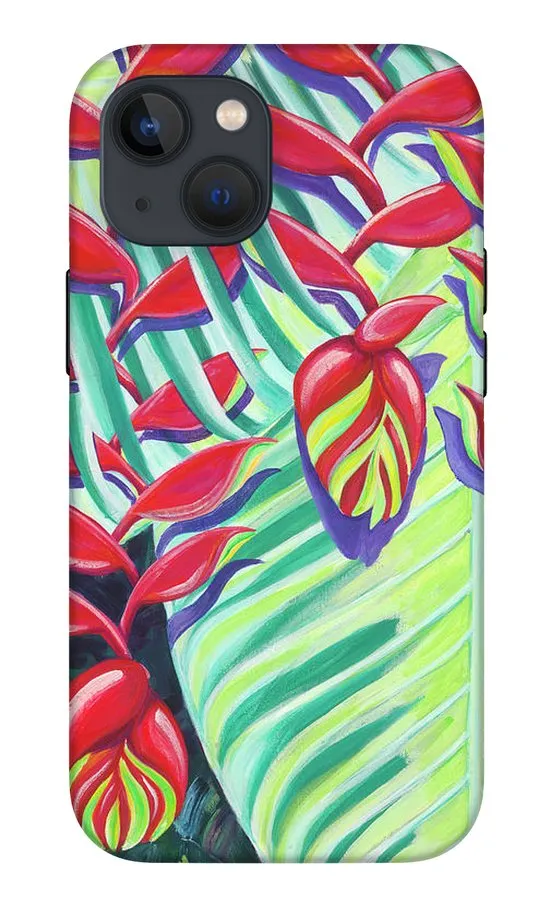 Heliconia Weave - Phone Case