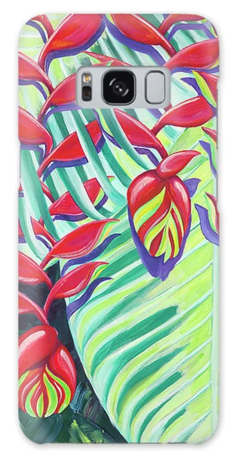 Heliconia Weave - Phone Case
