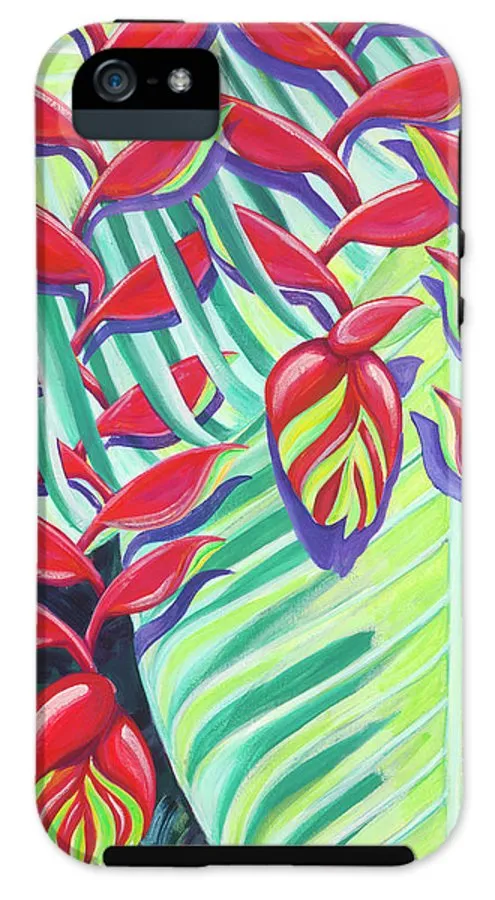 Heliconia Weave - Phone Case