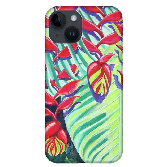 Heliconia Weave - Phone Case