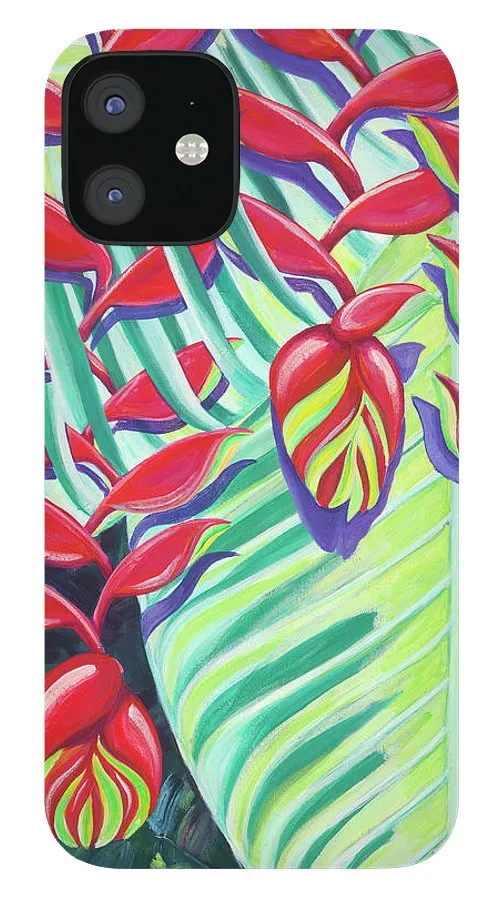 Heliconia Weave - Phone Case