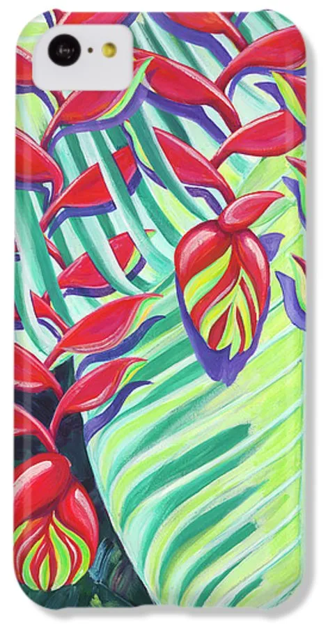 Heliconia Weave - Phone Case