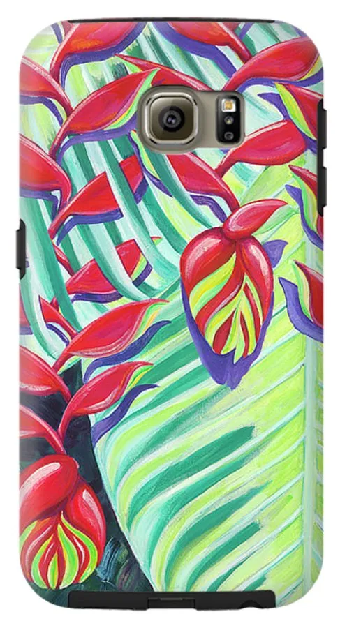 Heliconia Weave - Phone Case