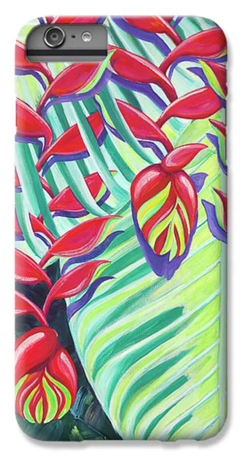 Heliconia Weave - Phone Case