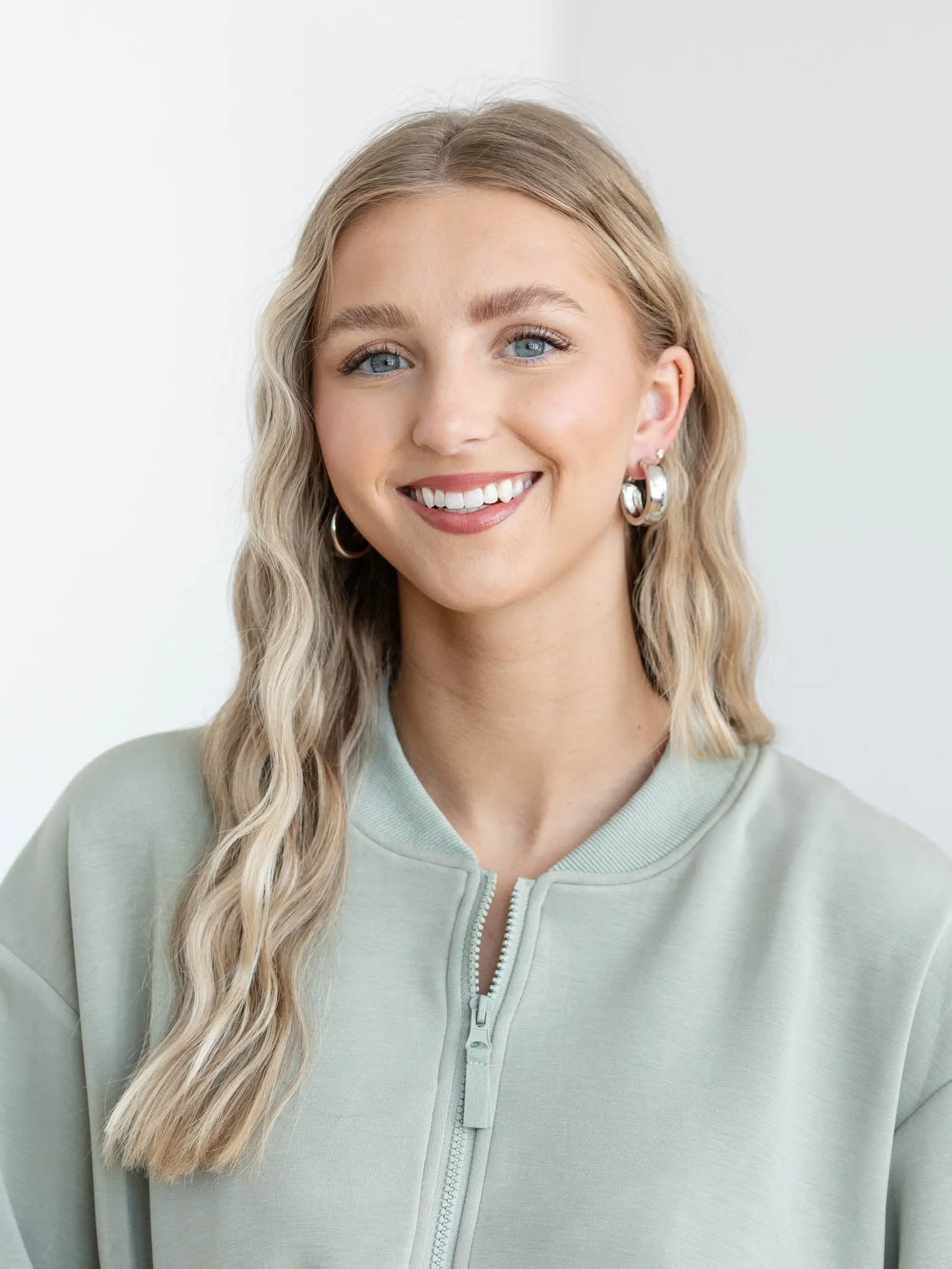 Hinge Closure Thick Hoop Earring