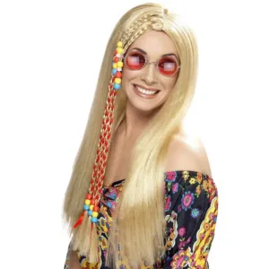 Hippy Party Wig - Blonde