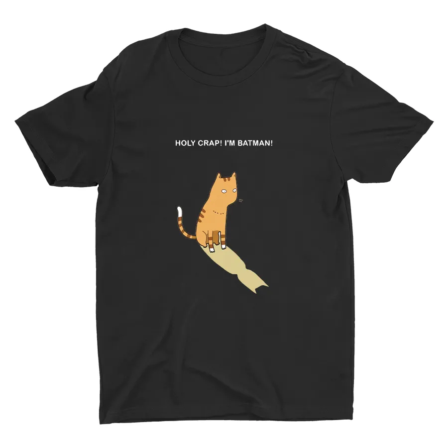 Holy Crap  I′m Batman Cotton Tee