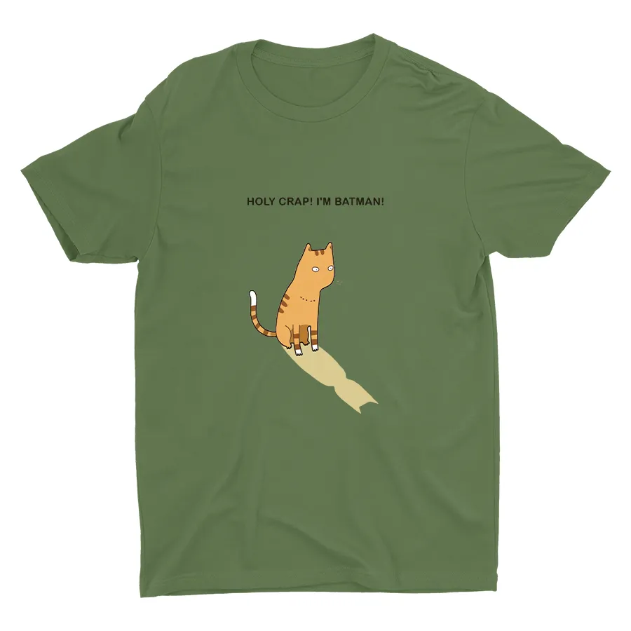 Holy Crap  I′m Batman Cotton Tee